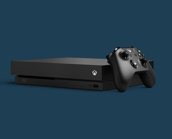 Découvrez la Xbox One X